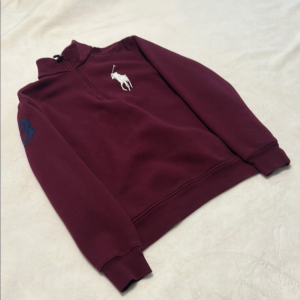 Polo by Ralph Lauren Men's Burgundy Sweater